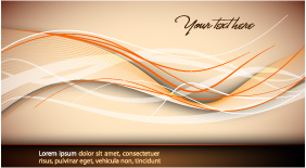 free vector Beautiful vector background curve
